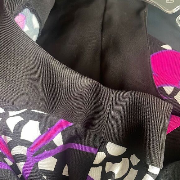 AB Studio Geometric Floral Print Sheath Dress 10 - Picture 6 of 11